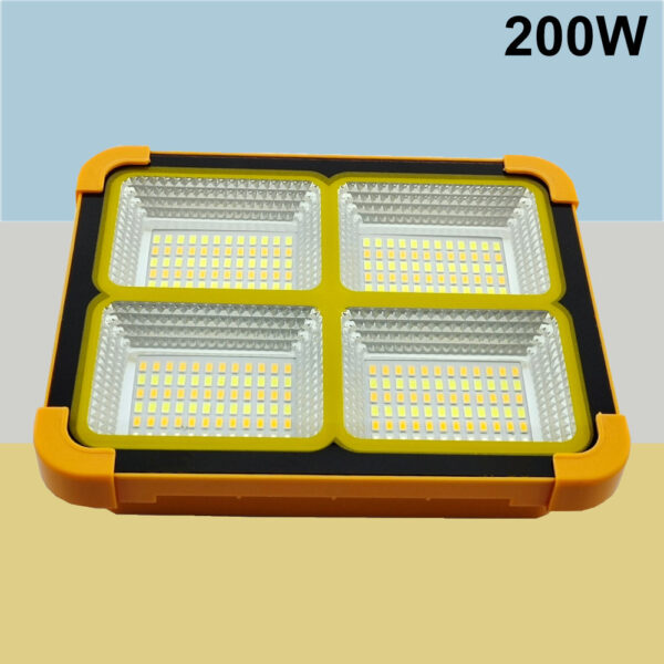 Proyector Solar CCT Carga Móvil Emergencia Aviso 200W / CCT-SFL-A200
