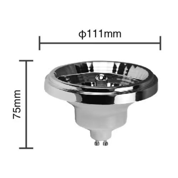 Bombilla LED AR111 15W 4K / 40-AR111-GU10-15W-4K - Imagen 2
